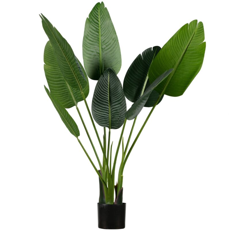 Strelitzia kunstplant groen 108cm