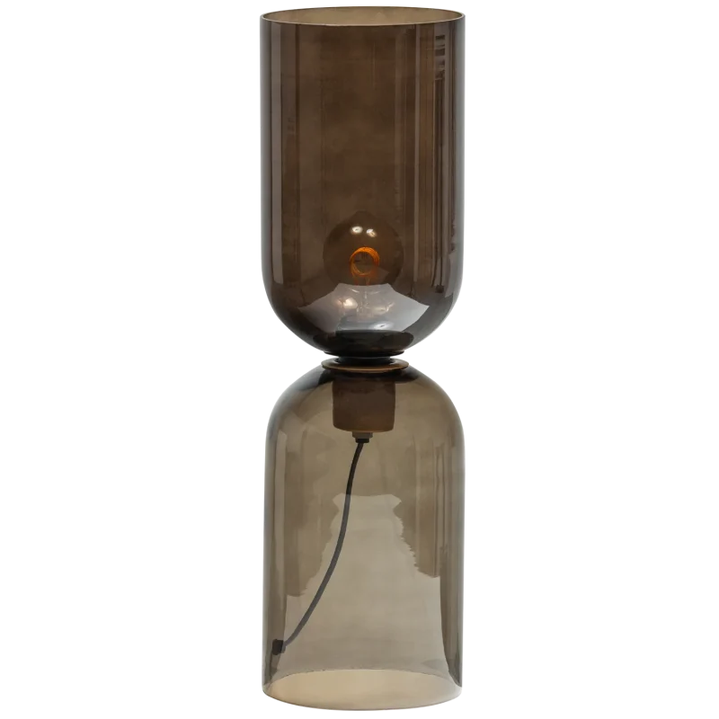 WOOOD GIGI tafellamp glas 51xØ15CM CLAY